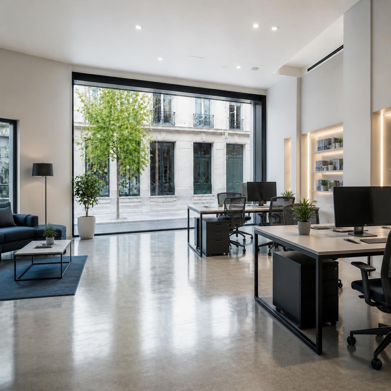 Environnement professionnel entretenu par AXION PROPRETÉ